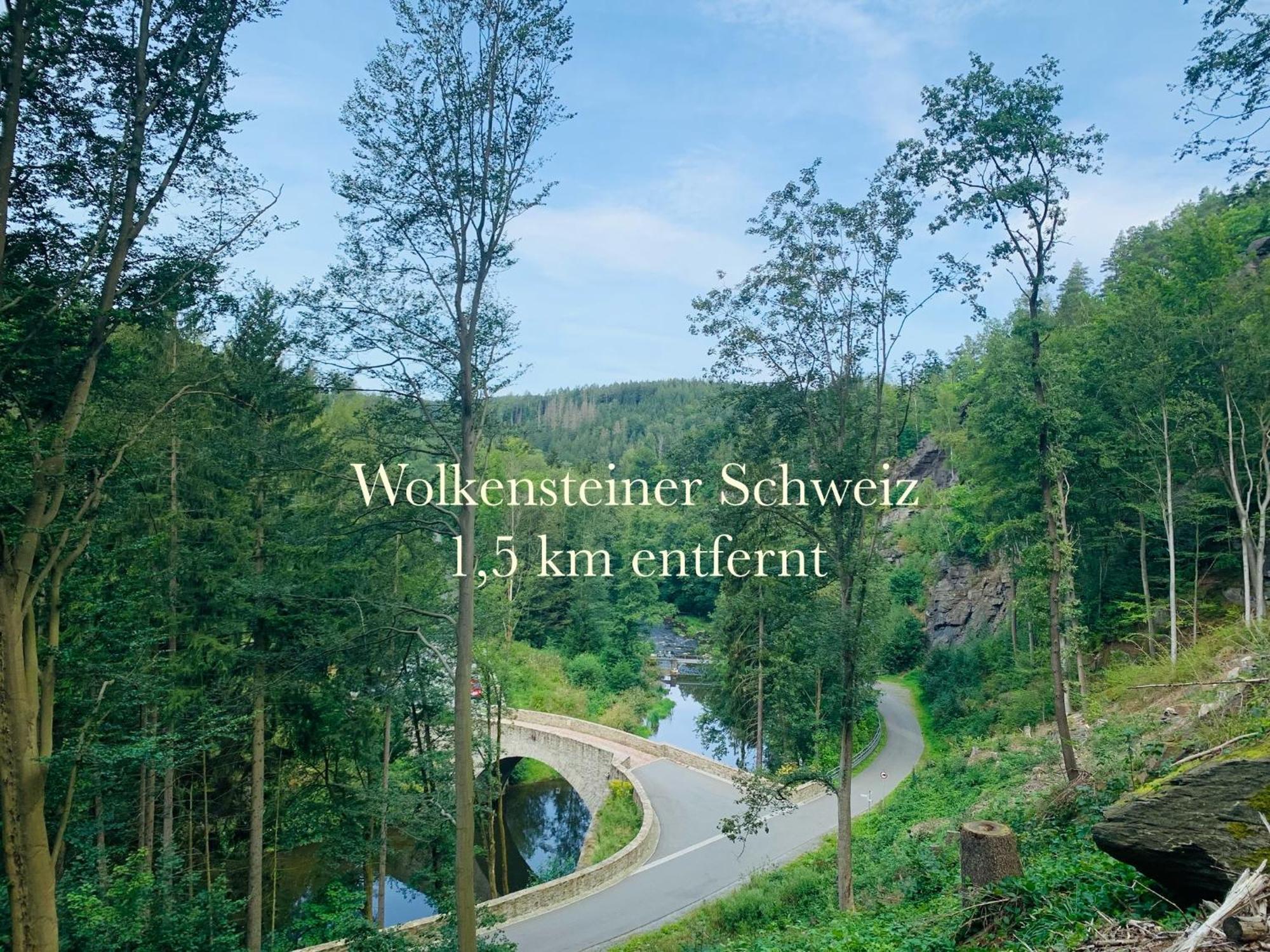 Am Schloss Wolkenstein, 75M2, 2Br, Babybett Exteriör bild